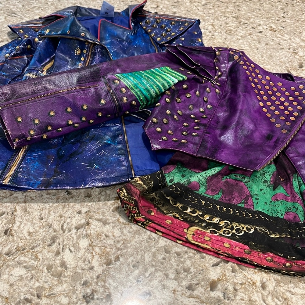 Disney Descendants Evie and Mal Jackets